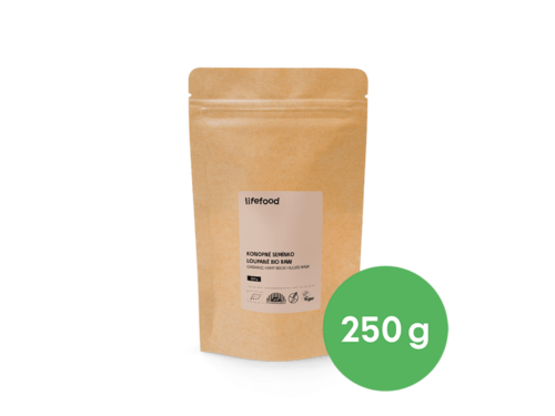 Lifefood Konopné semienko lúpané raw BIO 250 g