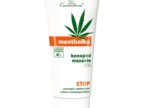 CANNADERM Mentholka gél masážny konopný 200 ml