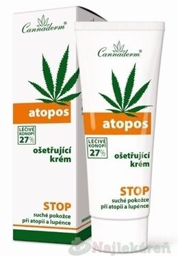 Cannaderm ATOPOS ošetreujúci krém 75g