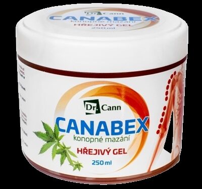 Dr.Cann CANABEX konopné mazanie hrejivý gél na svaly a kĺby 250 ml