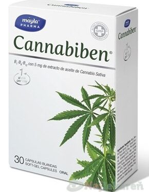 Cannabiben na báze konopného oleja