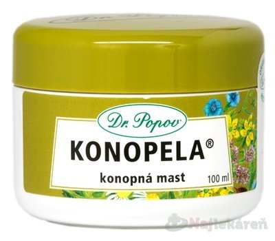 DR. POPOV KONOPELA konopná masť 100ml