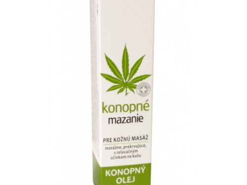 KONOPNÉ MAZANIE 10% konopného oleja 100 ml