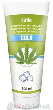 VIRDE KONOPNÝ BALZAM chladivý COLD 200ml