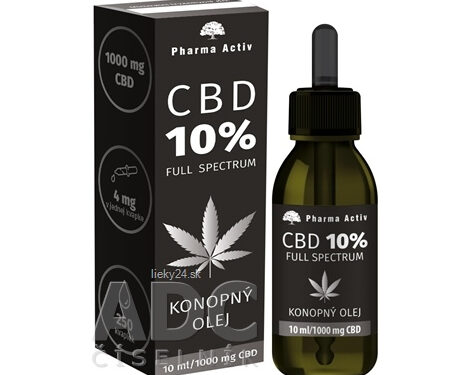 Pharma Activ CBD 10% Full Spectrum KONOPNÝ OLEJ