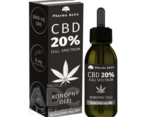 Pharma Activ CBD 20% Full Spectrum KONOPNÝ OLEJ